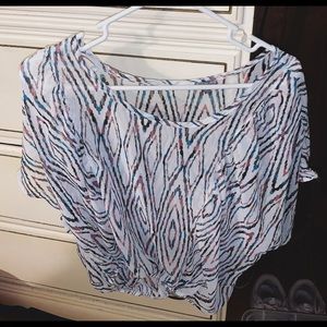 charlotte russe pattern blouse